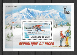 BF - 1980 - 29 **MNH - Jeux Olympiques De Lake Placd - 2 - Níger (1960-...)