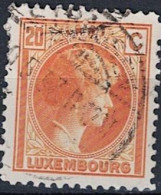 Luxemburg - Großherzogin Charlotte "Rechtsprofil" (MiNr: 168) 1926 - Gest Used Obl - 1926-39 Charlotte Rechterzijde