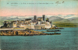 06 -  ANTIBES - LES REMPARTS ET LA CHAINE DES ALPES - LL - Antibes - Les Remparts