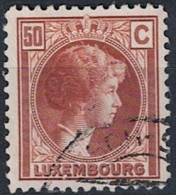 Luxemburg - Großherzogin Charlotte "Rechtsprofil" (MiNr: 171) 1926 - Gest Used Obl - 1926-39 Charlotte De Perfíl Derecho