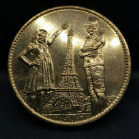 JETON 34 Mm FRANCE MINIATURE TOUR EIFFEL / TOKEN - Sonstige & Ohne Zuordnung