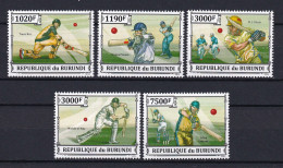 172 BURUNDI 2013 - Y&T 2154/57 Du BF 378 - Sport Criquet Jeu - Neuf ** (MNH) Sans Charniere - Ongebruikt