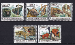 172 BURUNDI 2013 - Y&T 2174/77 Du BF 383 - AnImaux En Voie De Disparition - Neuf ** (MNH) Sans Charniere - Unused Stamps