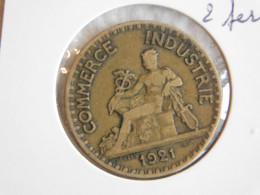 France 2 Francs 1921 2 Fermé CHAMBRES DE COMMERCE (789) - 2 Francs
