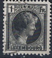 Luxemburg - Großherzogin Charlotte "Rechtsprofil" (MiNr: 175) 1926 - Gest Used Obl - 1926-39 Charlotte Right-hand Side