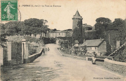 Pornic * Rue Et La Tour Du Château * Café De Nantes - Pornic