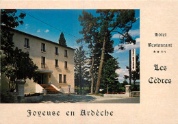 07 - JOYEUSE - HOTEL RESTAURANT - LES CEDRES - Joyeuse