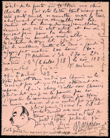 Carte-Lettre 97-CL4 Pour Ostende à Mme Claire Mars, Artiste Dramatique Par Directeur De Théâtre à Identifier AUTOGRAPHE - Actors & Comedians