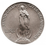 VATICANO  PIO XI 1 Lira 1937 - Vatican
