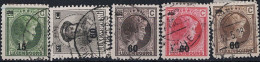 Luxemburg - Großherzogin Charlotte "Rechtsprofil" Mit Neuem Wert (MiNr: 200/4) 1928 - Gest Used Obl - Usati