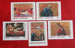 Natale Weihnachten Xmas Noel Kerst 1990 Mi 1018-1022 Yv 886-890 POSTFRIS / MNH / ** VATICANO VATICAN VATICAAN - Neufs