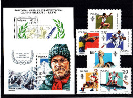 Olympics 1988 - History - POLAND - LOT MNH - Ete 1988: Séoul