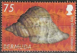 BERMUDA 2002 Shells - 75c. - Very Distorted Distorsio FU - Bermudes