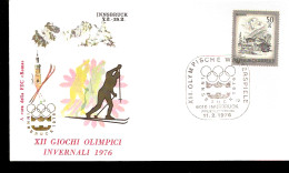 XII GIOCHI OLIMPICI DI INNSBRUCK 1976 HOCKEY SCI DI FONDO - Winter 1976: Innsbruck