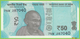 Voyo INDIA 50 Rupees 2022 P111n B300f 7NW Letter L UNC - India