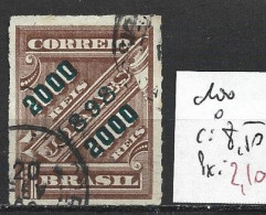 BRESIL 100 Oblitéré Côte 8.50 € - Used Stamps