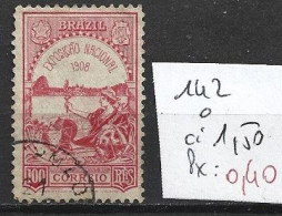 BRESIL 142 Oblitéré Côte 1.50 € - Usati