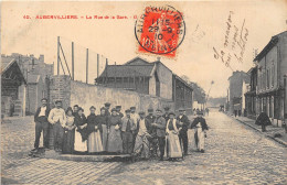 93-AUBERVILLIERS- LA RUE DE LA GARE - Aubervilliers