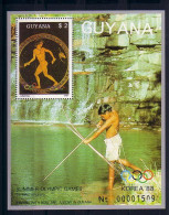 Olympics 1988 - History - GUYANA - S/S MNH - Ete 1988: Séoul