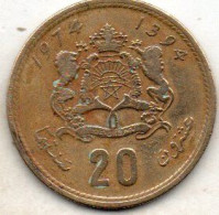 20 Santimat 1974 - Marocco