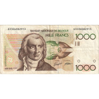 Belgique, 1000 Francs, TTB - 1000 Francos