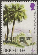 BERMUDA 1973 Tree Planting Year - 4c. - Palmetto FU - Bermuda