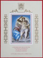 Sixtinische Kapelle Michelangelo 1994 Mi 1115 Block 14 Yv BF 14 POSTFRIS / MNH / ** VATICANO VATICAN VATICAAN - Nuovi