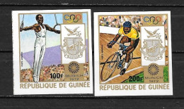 PA - 1972 - N°105 à 106**MNH - Jeux Olympiques De Munich - Non Dentelé, Imperforate - Guinea (1958-...)