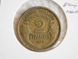 France 2 Francs 1933 Sans Raisin MORLON (801) - 2 Francs