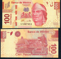 MEXICO P124r 100 Pesos 30.1.2019 Issued 2020  #BJ   UNC. - Mexiko