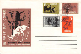 RHODESIA - FDC 1967 NATURAL RESOURCES  / 5062 - Rodesia (1964-1980)