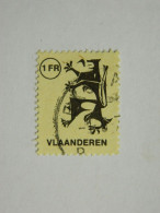 Vignette Lion Des Flandres Oblitération Eksaarde Sluitzegel Vlaanderen De Vlaamse Leeuw 70s - Erinnophilie [E]