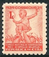 Cuba RA2,MNH.Michel Zw2. Postal Tax 1939.Nurse With Child. - Neufs