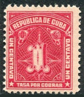 Cuba J5,MNH. Postage Due Stamps 1914. - Nuevos
