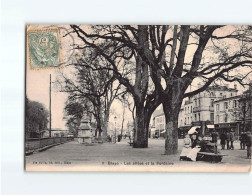 BLAYE : Les Allées Et La Fontaine - état - Blaye