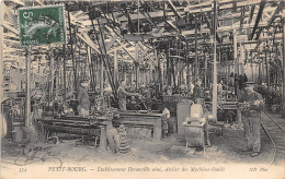 91-CORBEIL- ETABLISSEMENT DECAUVILLE AINE- ATELIER DES MACHINES-OUTILS - Corbeil Essonnes