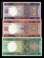 Mauritania Set 3 Banknotes 100 200 500 Ouguiya 2013-2015 Pick 16 17 18 Sc Unc - Mauritanien