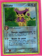 Carte Pokemon Ex 2003 Rubis Saphir 29/100 Delcatty 80pv Brillante Occasion - Ex