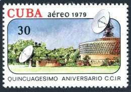 Cuba C323, MNH. Mi 2447. CCIR, 50th Ann. 1979. Radio Ground Receiving Station. - Nuevos