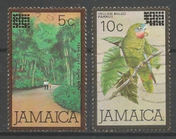 Jamaica 1984 Definitives Overprint Y.T. 602/603  (0) - Jamaica (1962-...)