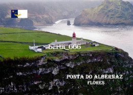 Portugal Azores Flores Island Ponta Albernaz Lighthouse New Postcard - Lighthouses