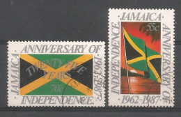 Jamaica 1987 Independance 25th Anniv.  Y.T. 687/688  (0) - Jamaica (1962-...)