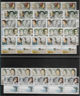 TIMBRE STAMP ZEGEL ISRAEL PETIT LOT FEMMES CELEBRES  5 X 1125-27 1152-53 1156 - Unused Stamps (with Tabs)