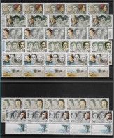 TIMBRE STAMP ZEGEL ISRAEL PETIT LOT FEMMES CELEBRES  5 X 1125-27 1152-53 1156 - Neufs (avec Tabs)