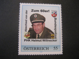 Österreich- PM 8018364, Abschied Von Der Bundespolizei, ** Ungebraucht - Francobolli Personalizzati