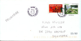 France Postal Stationery Cover 20 G. Uprated And Sent To Denmark 16-12-2004 - Pseudo-officiële  Postwaardestukken