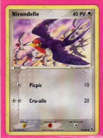 Carte Pokemon Ex 2003 Rubis Saphir 72/109 Nirondelle 40pv Bon Etat - Ex