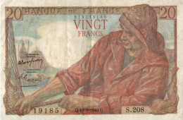 Billet Vingt Francs 1949 - 20 F 1942-1950 ''Pêcheur''