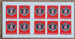 Monaco - Carnet YT N°18 - Armoiries - 2014 - Neuf - Booklets