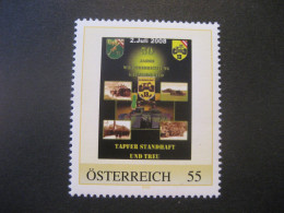 Österreich- PM 8020708, 50 Jahre Wiedererrichtung Garnison Ried Im Innkreis ** Ungebraucht - Personalisierte Briefmarken